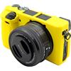 Easy Hood Custodia per Fotocamera Sony Alpha 6400,Antigraffio,Giallo