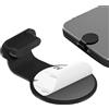 Generic Tappo Antipolvere per Porta di Ricarica, Tappi di Protezione in Silicone per Caricabatterie di Tipo C, coperture Antipolvere Anti-Perdita, Piccola 2,2 x 1,1 x 0,04 cm, Mantiene Smartphone e