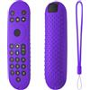 Hi Color Custodia protettiva in silicone per telecomando Sky Glass, antiscivolo, antiurto, custodia per telecomando (viola)
