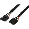 StarTech Cavo Interno USB 2.0 IDC 5 Pin 60cm, Collettore Scheda Madre, F/F