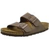 Birkenstock 151181 Arizona mocca, Birkibuc PIANELLE Uomo, Mocca EU 40