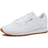 Reebok Classic Leather, Scarpe da ginnastica Uomo, FTWWHT/PUGRY3/RBKG03, 44.5 EU
