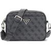 Guess Donna Tracolla Meridian Ii Camera Bag Nero Antracite