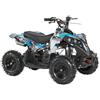 Miniquad ATV KXD REPTY M3ES Ruota 6"-Azzurro