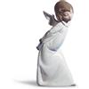 Lladró / Sculptures / Curious Angel - Angioletto curioso / statua / porcellana / lucida - 01004960