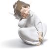 Lladró / Sculptures / Angel Dreaming - Angioletto sognatore / statua / porcellana / lucida - 01004961