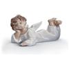 Lladró / Sculptures / Angel Laying Down - Angioletto coricato / statua / porcellana / lucida - 01004541