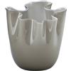 Venini / Fazzoletto / vaso / talpa / vetro opalino, soffiato e lavorato a mano - 700.04 TP