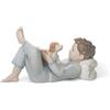 Lladró / Sculptures / Shall I Read You A Story? - Ti leggo un racconto? / statua / porcellana / lucida - 01008034