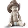 Lladró / Sculptures / Boy with Cowboy Hat - Bimbo con cappello da cowboy / statua / porcellana / lucida - 01009127