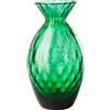 Venini / Gemme / vaso / verde / vetro soffiato lavorato a mano - 100.33 VE