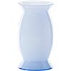 Venini / Sidone / vaso / iceberg, interno lattimo / vetro soffiato lavorato a mano - 706.72 BL-LA
