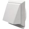 La Ventilazione CP19150RB Cappetta Antivento Con Rete e Sistema Antigoccia 150mm