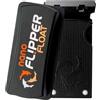 FL!PPER Flipper Cleaner Float, Calamita pulisci Vetro 2 in 1 per acquari e vasche per Pesci, Galleggiante, con Spazzola e Raschietto, Formato Nano