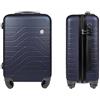 Generico Trolley Bagaglio a mano ultra leggero in ABS dimensioni 37 x 20 x 54,5 cm (ROYAL, NAVY)