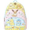 Loungefly Pokémon Cafe - Zaino tascabile con tre tasche