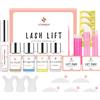 RONKIE Lash Lift Kit, Eyelash Perm Kit, Professional Eyelash Curling Lash Extension Set, Glue Upgraded Version, Lash Extensions, Lash Curling, Semi-Permanent Curling Perming Wave Suitable for Salon