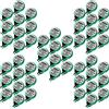 vhbw 50x Batteria a bottone NiMH 40mAh 1,2V
