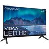 Cecotec Smart TV Televisore LED da 24 Pollici Risoluzione HD A5 Series ALH50024