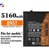 Crucial BATTERIA BN57 PER XIAOMI POCO X3 PRO M2102J20SG M2102J20SI QUALITA' ORIGINALE