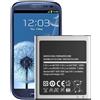 PER COMPATIBILE BATTERIA PER Samsung Galaxy S3 i9301 NEO | EB-L1G6LLU 2100 mAh 4 Come Originale