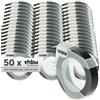vhbw 50x Cassetta nastro 3D per Phomemo E975 bianco-nero