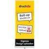 druck.de Striscione Basic Roll Up stampato, 85 x 200 cm, 85 x 200 cm | Striscione arrotolabile stampato, 85 x 200 cm, Basic, espositore pubblicitario, per fiere, POS e pubblicità