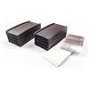 AIMAN GZ 20 supporti magnetici per etichette, 40 x 50 mm, profilo C, riutilizzabili e flessibili