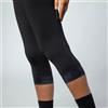 Ale' Classico 3/4 pantaloncino senza bretelle donna - BLACK GREY