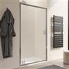 DEGHI Nicchia doccia 110 cm scorrevole vetro temperato 6mm trasparente 185h - Young