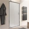 DEGHI Nicchia doccia 100 cm scorrevole vetro temperato 6mm stampato 185h - Young