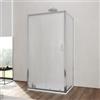 DEGHI Box 3 lati 70x100x70 cm scorrevole vetro temperato 6mm stampato 185h - Young