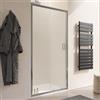 DEGHI Nicchia doccia 105 cm scorrevole vetro temperato 6mm trasparente 185h - Young