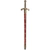 DENIX SPADA DEI TEMPLARI FODERO ROSSO