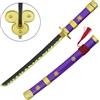 MINI KATANA ORNAMENTALE IN BAMBOO CON SUPPORTO DA TAVOLO ENMA VIOLA