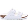 Birkenstock Arizona Birko-Flor Donna Bianco