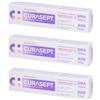 Curasept Gel Dentifricio Ads Dna Trattamento Rigenerante 3x75 ml dentale
