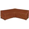 NettyPro Copertura per set da salotto componibile a forma di V per patio impermeabile (V-100 L x 100 P x 30 H)