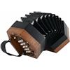 Fisarmonica esagonale, concertina inglese, note push-pull uguali/differenti