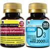 LABOTTEGADEGLIINTEGRATORI Set di Integratori Circolazione Antiossidante + Sistema Immunitario e Ossa | Diosmina Esperidina Bioflavonoidi 100 Compresse + Vitamina D 365 Compresse