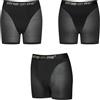 Strap-on-me Imbracatura Lingerie Halo Short Cyclist -Imbracatura Lingerie per Dildo, Vita Alta,Effetto Second Skin,Microfibra & Tulle,Cintura Elastica,Anello in Silicone Estensibile- Nero(Extra Small)