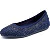 Skechers Cleo 2.0 - Glitzy Daze BallerineDonna | Moderna Comfort Casual, Abito, Memory Foam Raffreddato Ad Aria, Stretch Fit, Vegano, Materiali Riciclati