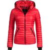 Navahoo Giacca Trapuntata Mezza Stagione da Donna Kimuk Rosso XL