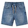 Mayoral Bermuda Soft Denim Jogger per Bambini e Ragazzi Grigio Chi