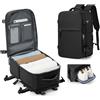 SZLX Zaino Ryanair 40x30x20 Sottovuoto con Pompa Zaino da Viaggio 40x30x20 Wizzair Bagaglio a Mano 40x20x25 Ryanair Donna Borse da Cabina per Easyjet 45x36x20 Uomo Zaino Laptop 14 Pollici Valigia