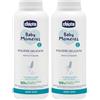 Chicco Baby Moments Polvere Delicata 150g, Azione Assorbente e Rinfrescante con Amido di Mais e Caolino, 95% Ingredienti di Origine Naturale, Dermatologicamente Testata per Pelli Sensibili
