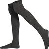 Mysocks Calze unisex sopra il ginocchio Antracite