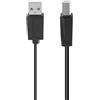 Hama Cavo USB USB 2.0 USB-A maschio, USB-B maschio 3.00 m, nero
