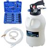 Zoomtools Pompa pneumatica di trasferimento del fluido di trasmissione da 10 l, pompa di riempimento dell'olio del cambio con 13 adattatori di riempimento ATF