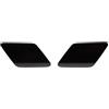 Rynplex Tappo di copertura dell'ugello di spruzzo del lavafari del paraurti anteriore, for BMW, F20 F21 F22 F30 F31 F32 F33 F34 F35 F36 F82 F83 2010-2017 Tappo per la pulizia dei fari(BLACK SET)